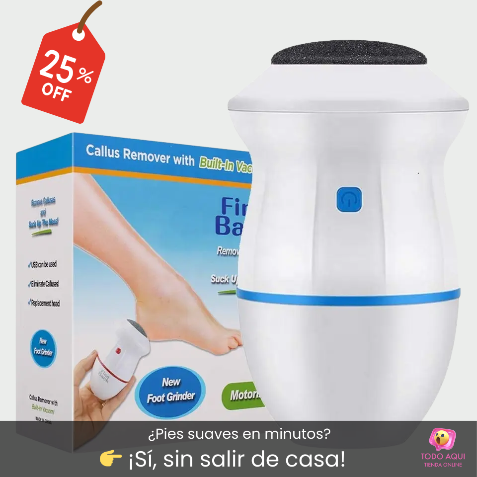 VelvetFeet™ Removedor de callos electrico