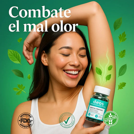 👃🏼 DEOS, DESODORANTE INTERNO: ELIMINA TODOS LOS MALOS OLORES DE RAÍZ.